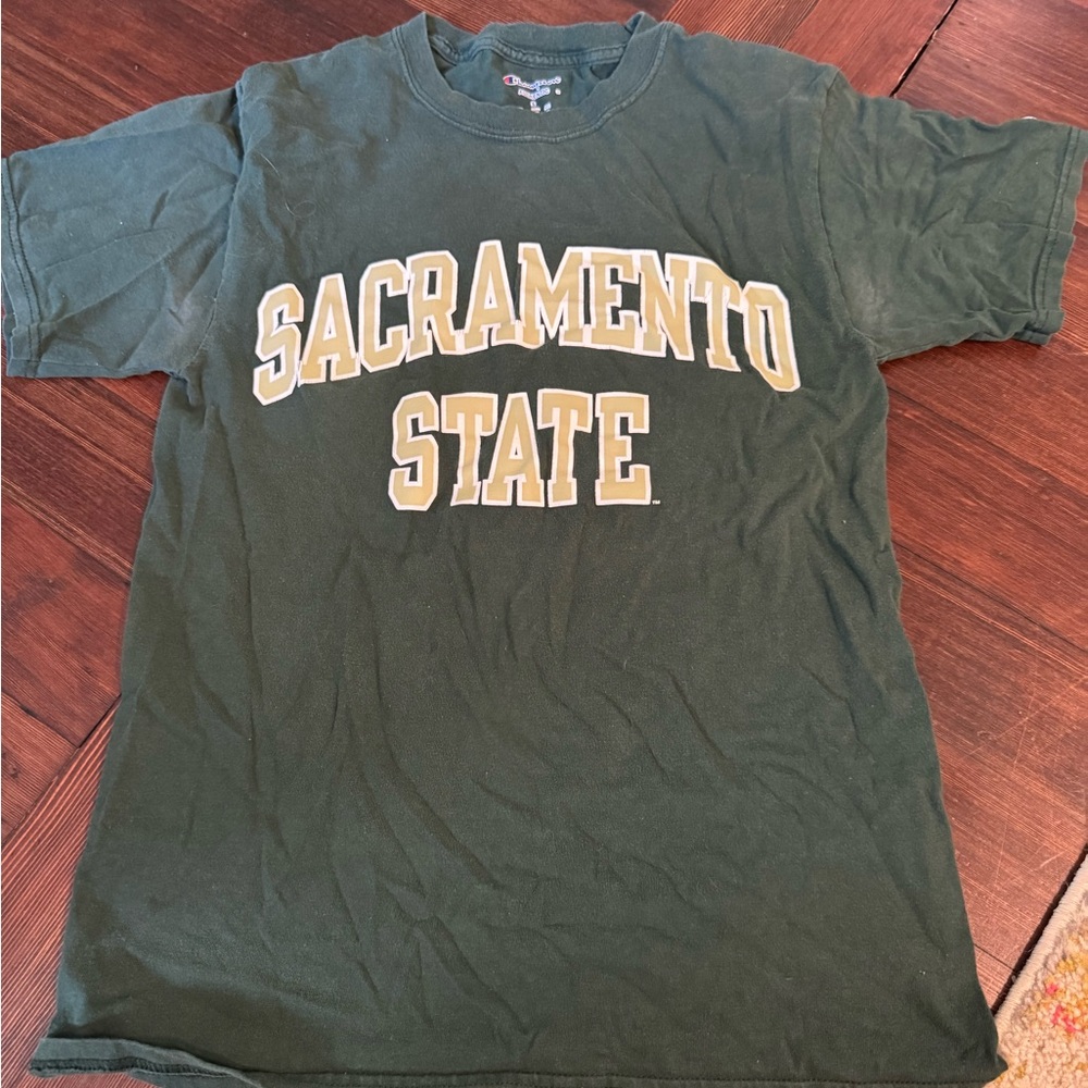 Champion Green Sacramento State Tee Short Sleeve